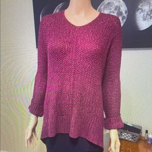 Women's Burgundy Sweater